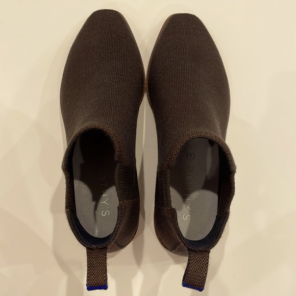 Rothy’s The merino wool ankle boot in brown women’s size 10 Like new - Picture 11 of 17